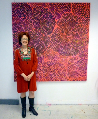 Me with Psychedelic pink coral